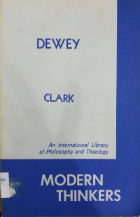 Image of Modern Thinkers : DEWEY CLARK