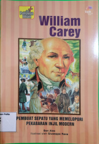 Image of William Carey : Pembuat Sepatu yang Memelopori Pekabaran Injil Modern