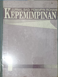 Image of Kepemimpinan: Jurnal bagi Pemimpin Rohani