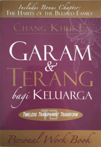 Image of Garam & Terang bagi Keluarga: Personal Work Book