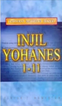 Image of TAFSIRAN MATTHEW HENRY : INJIL YOHANES 1-11