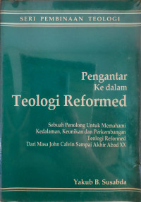Image of Pengantar ke dalam Teologi Reformed